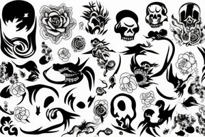 ghost tattoo idea