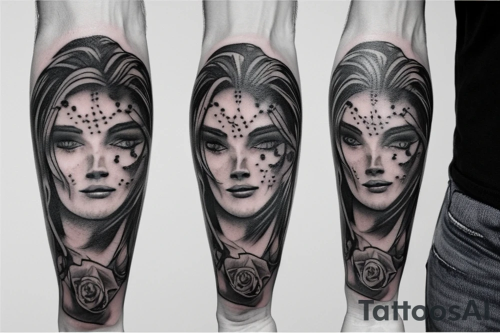 ghost tattoo idea
