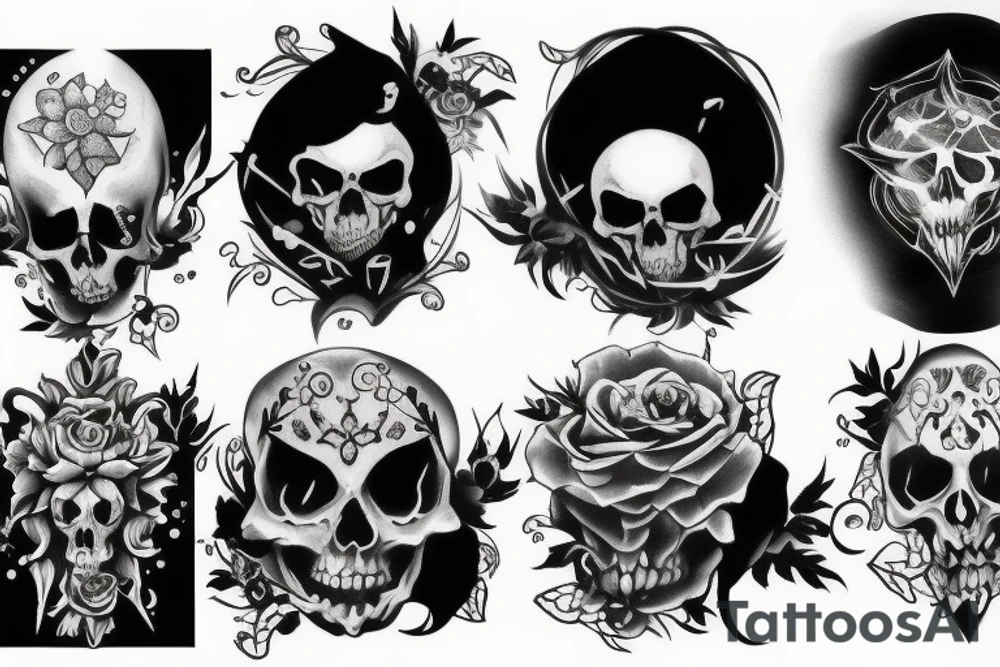ghost tattoo idea