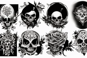 ghost tattoo idea