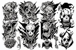 ghast tattoo idea