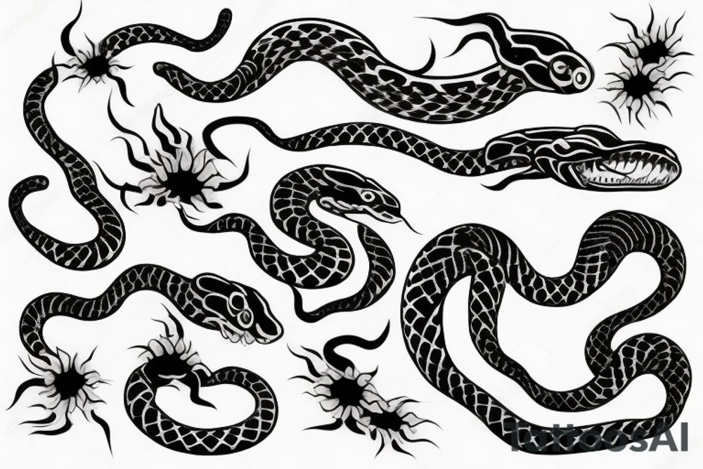 Snake tattoo idea