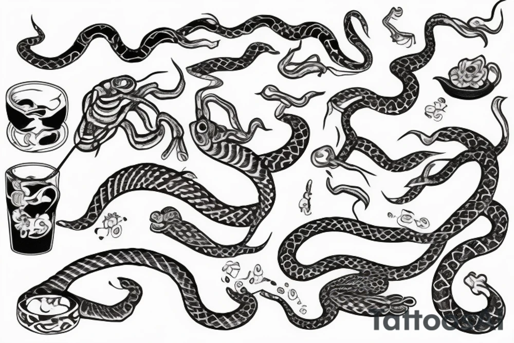 Snake tattoo idea