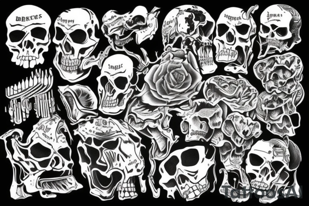 Bones tattoo idea