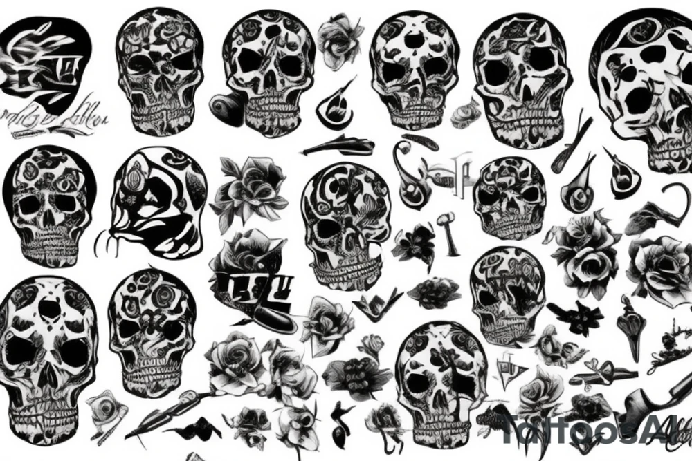 Bones tattoo idea