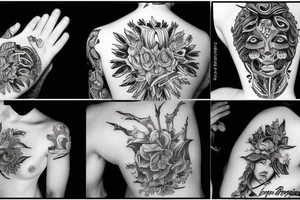 Strength, motivation, protection, hand, mum tattoo idea
