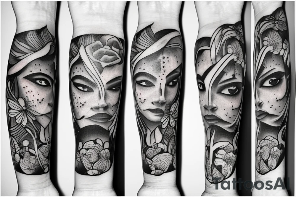 Strength, motivation, protection, hand, mum tattoo idea