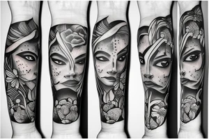 Strength, motivation, protection, hand, mum tattoo idea