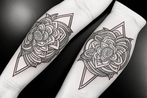 Strength, motivation, protection, hand, mum tattoo idea