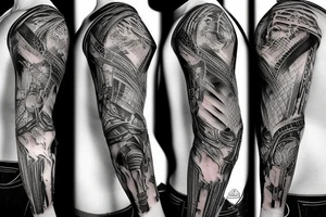 Body armor tattoo idea