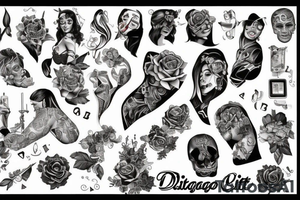 San Diego night life, community tattoo idea