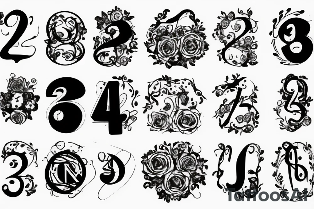 XIII number tattoo idea