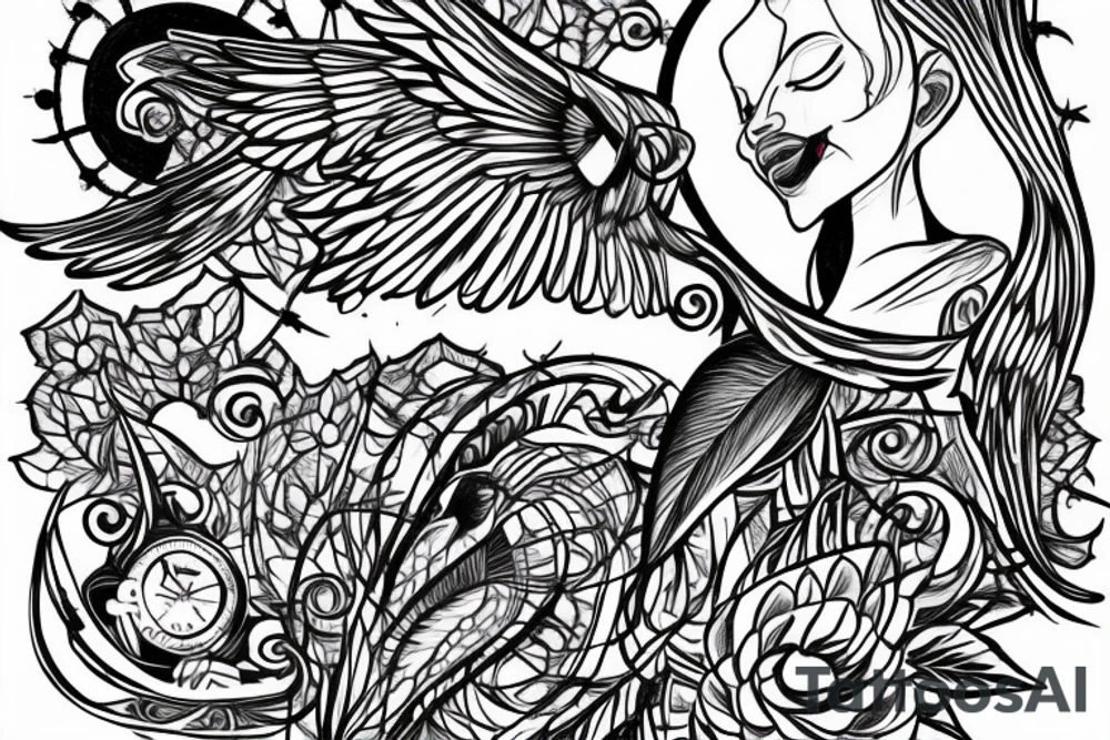 A lamp with the lyrics as the outline
his thoughts like a hundred moths trapped in a lampshade somewhere within their wings banging and burning on through endless night forever awake he lies shaking and starving praying for someone to turn off the light tattoo idea