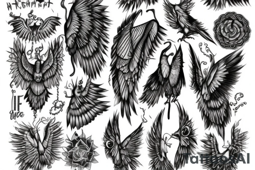 his thoughts like a hundred moths trapped in a lampshade somewhere within their wings banging and burning on through endless night forever awake he lies shaking and starving praying for someone to turn off the light tattoo idea