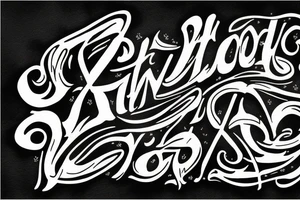 APW RJC ambigram tattoo idea