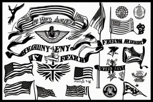 Henry Avery flag symbolizes freedom tattoo idea