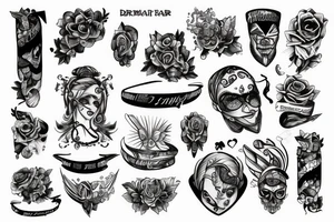 Arm band tattoo idea