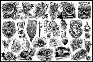 Arm band tattoo idea