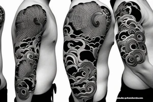 akatsuki cloud tattoo idea