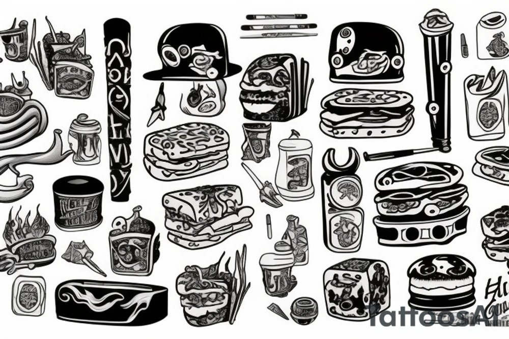 Hot pocket tattoo idea