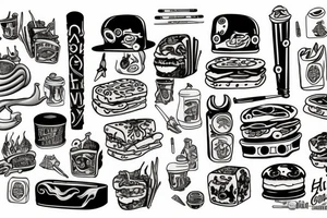 Hot pocket tattoo idea