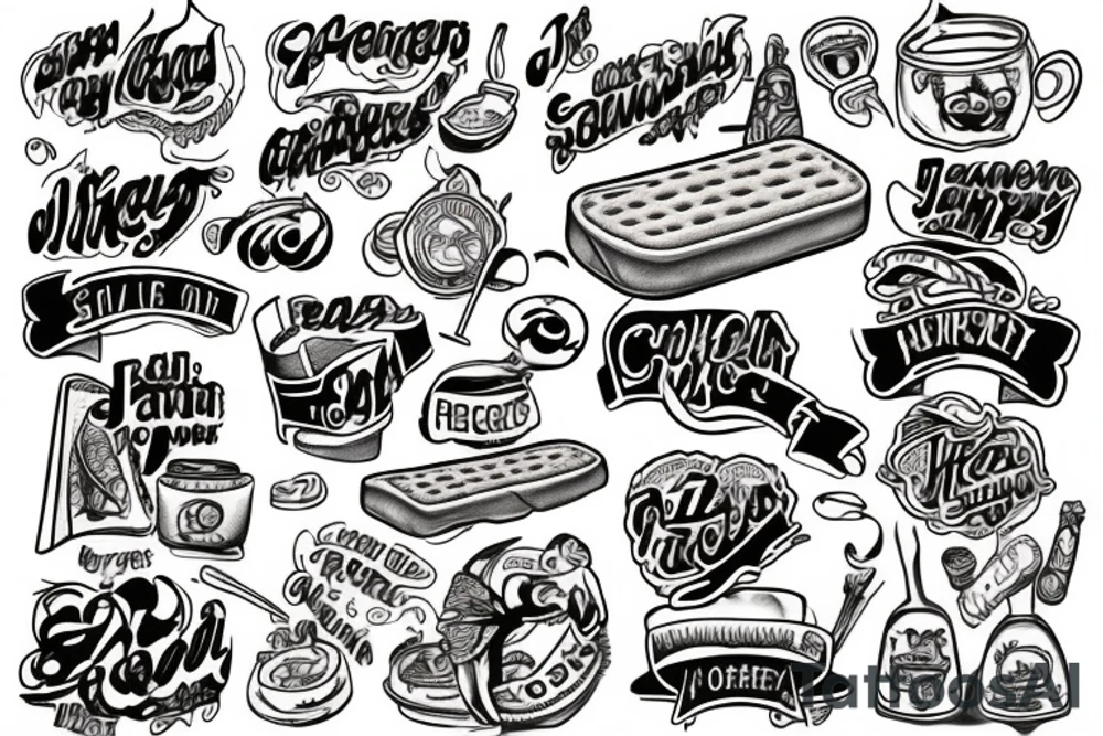 Hot Pocket tattoo idea