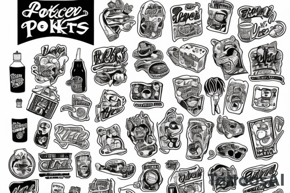 Hot Pocket tattoo idea