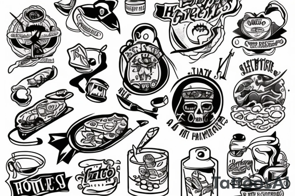 Hot Pocket tattoo idea