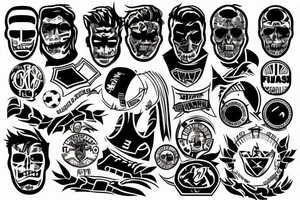 futball ultras tattoo idea