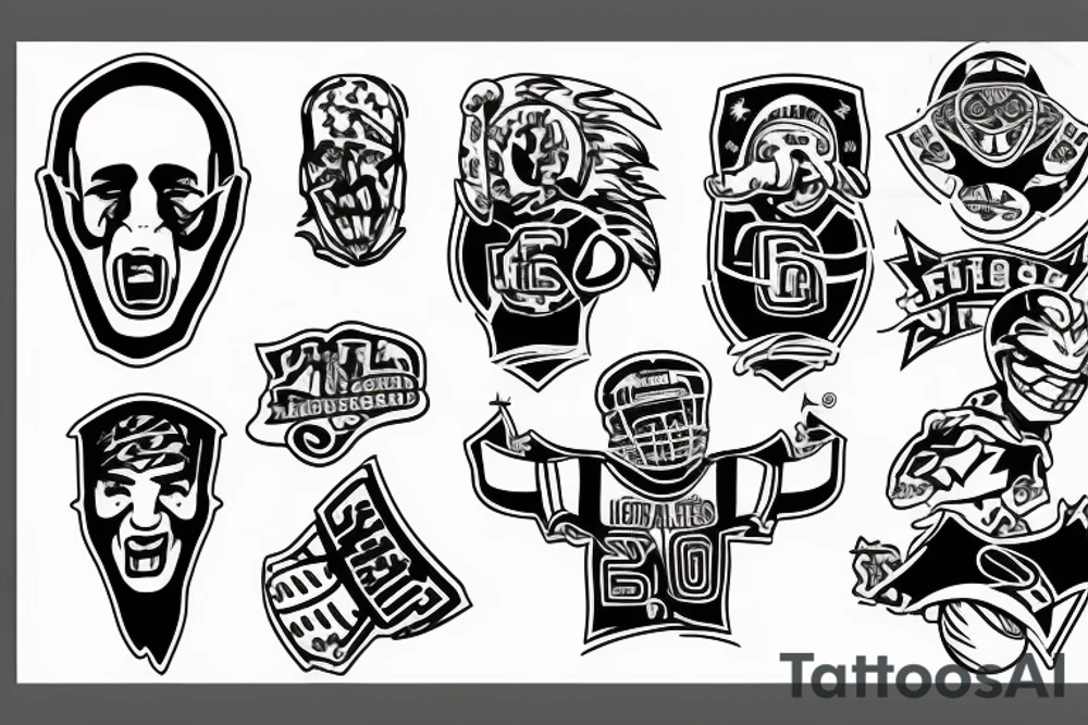 football ultras tattoo idea