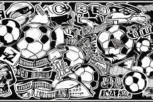 football ultras tattoo idea