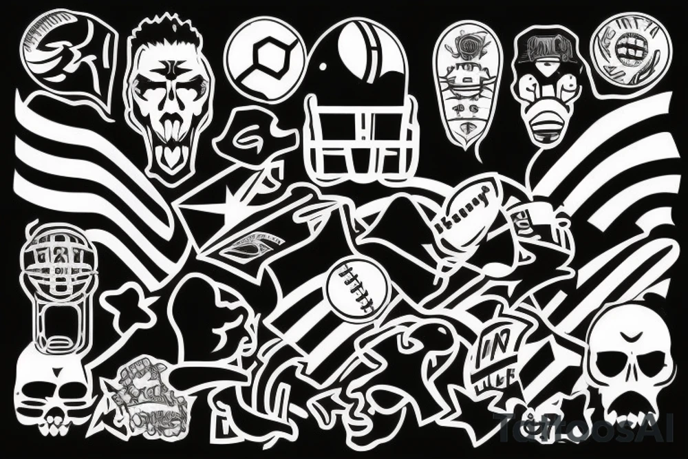 football ultras tattoo idea