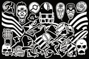 football ultras tattoo idea