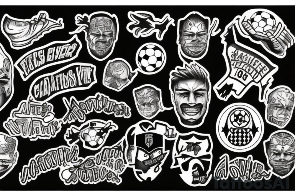 football ultras tattoo idea