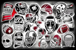 football ultras tattoo idea
