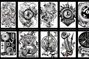 Pioneer dj controller tattoo idea