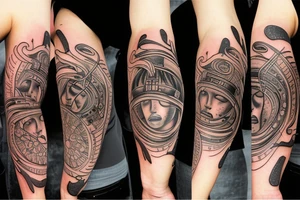 Pioneer dj controller tattoo idea