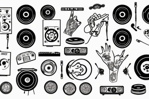 Pioneer dj controller tattoo idea