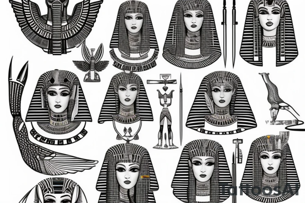 Egyptian Goddess tattoo idea