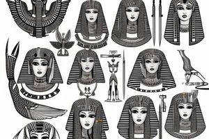 Egyptian Goddess tattoo idea