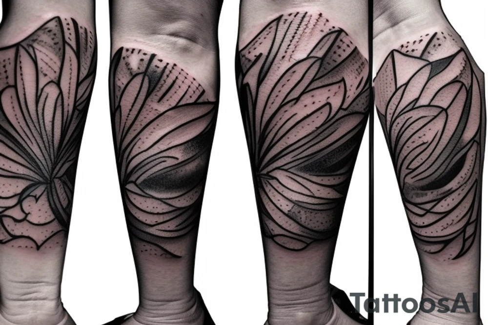 Broken sand glass tattoo idea