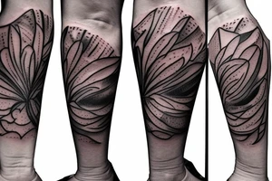 Broken sand glass tattoo idea