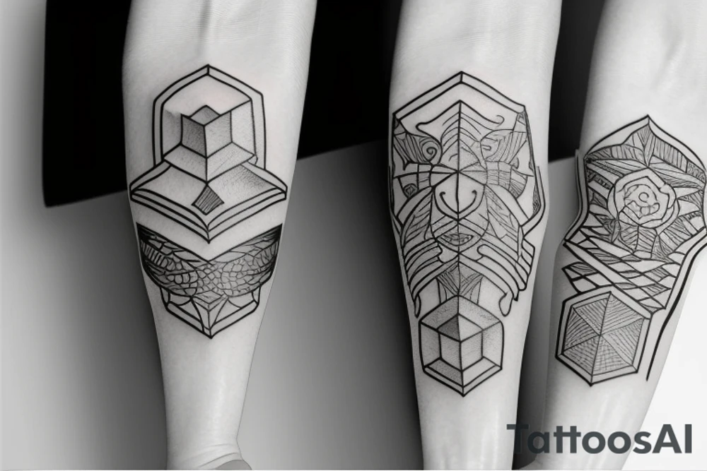 Soft and classy tattoo idea