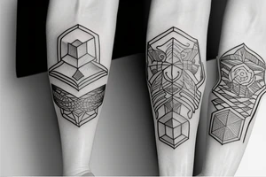 Soft and classy tattoo idea