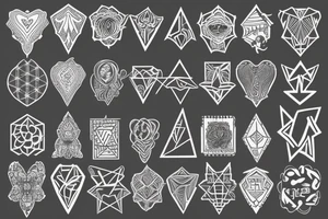 Soft and classy tattoo idea