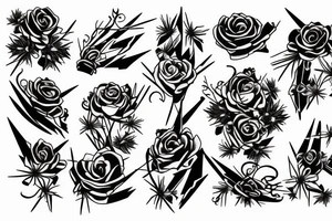 Barbed wire tattoo idea