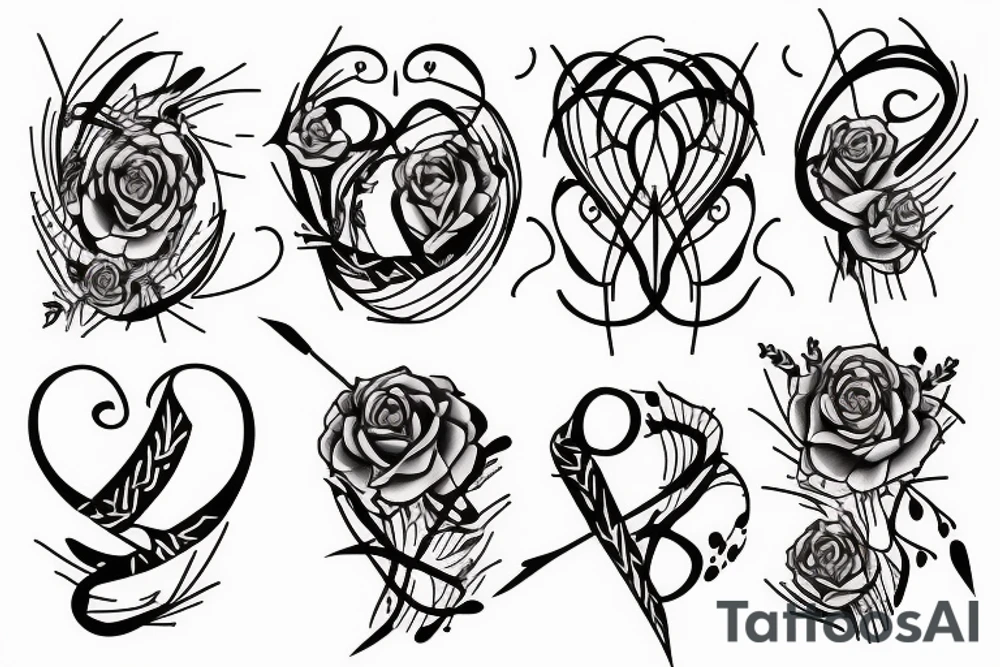 Barbed wire tattoo idea