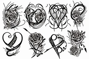 Barbed wire tattoo idea