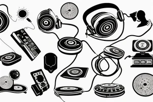 Pioneer dj controller tattoo idea
