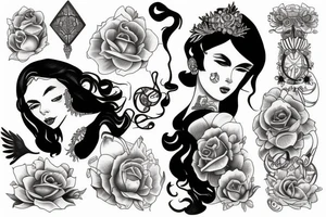 Fortune goddess tattoo idea
